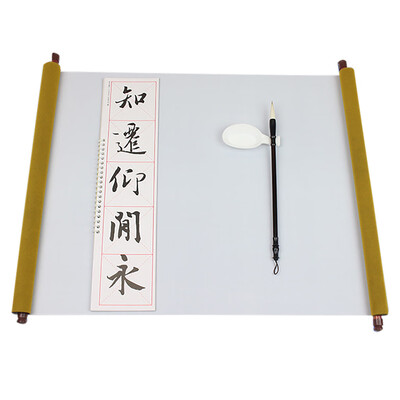 

Siaonvr Reusable Chinese Magic Cloth Water Paper Calligraphy Fabric Book 15m