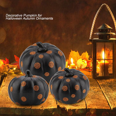 

PVC Dots Pattern Decorative Pumpkin for Autumn Fall Ornament Tabletop Decor Autumn Decor Decor Pumpkin