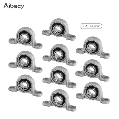 

Aibecy Metal Ball Bearing Pillow Block KP004 Mounted Ball Bearings Core Diameter 20mm 3D Printer Accessories Pack of 10pcs