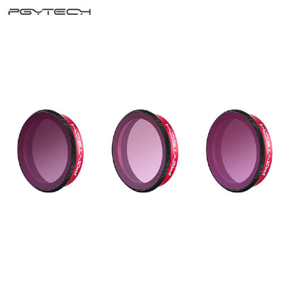 

PGYTECH 3pcs Professional Lens Gradient Filters Set Kit ND8-GR ND16-4 ND32-8 Protection Camera Lens Filters Nano Coating with Cl