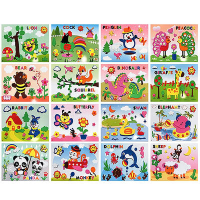 

Large Thickened EVA 3D Cartoon Sticker Self-adhesive Picture Decals for DIY