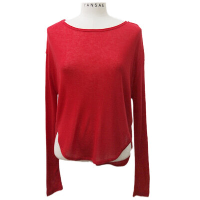 

Spring Autumn O-Neck Irregular Tops Female Long Sleeve Cotton T Shirt Slim Casual T-shirt Women Basic Tees Shirts