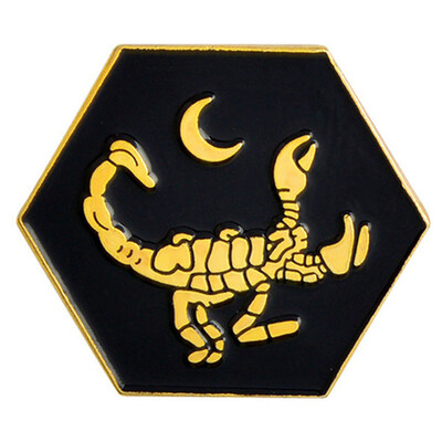 

Creative Enamel Punk Brooch Jacket Lapel Pin Alloy Bag Badge Halloween Brooch