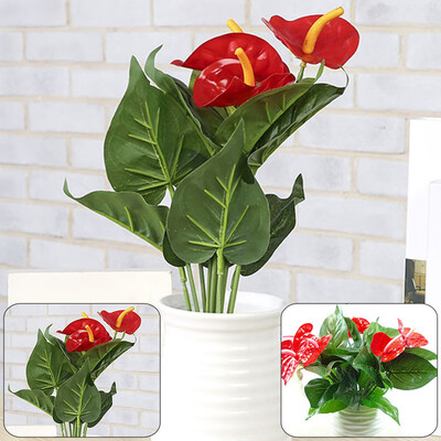 

32cm Simulation Green Plant Indoor Office Wedding Decoration Atificial Flower