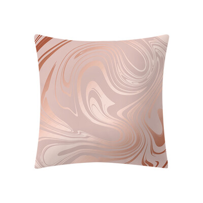 

〖Follure〗Rose Gold Pink Cushion Cover Square Pillowcase Home Decoratio