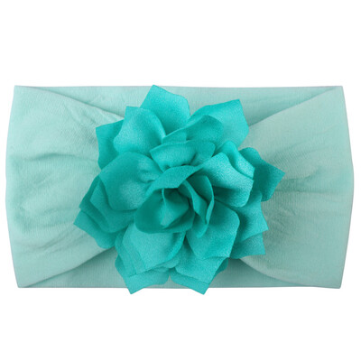 

SUNSIOM Soft Baby Girls Kids Toddler Bow Hairband Headband Turban Big Flower Head-Wrap
