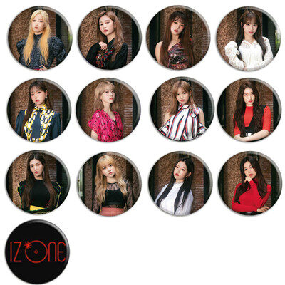 

redCherry Kpop Izone 3rd Song Vampire Brooches Button Badges Pins Set for Clothes Backpack Pencil Case
