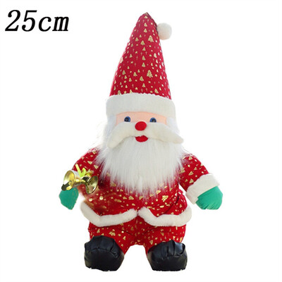 

Tailored 17 Inch Christmas Plush Dolls Home Ornament Decoration ToysSanta Clause Doll