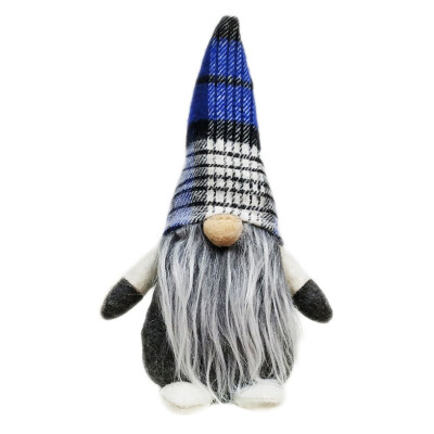 

Tied Beard Gnome Handmade Swedish Christmas Santa Tomte Plush Doll Holiday Figurines Toy Xmas Home Ornaments