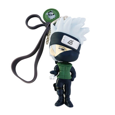 

CAR-TOBBY Anime Naruto Keychain Cute Key Chain Ring Pendant Cartoon Key Ring Anime Accessories-in Key Chains