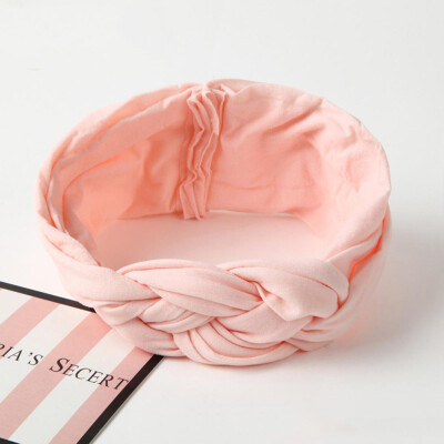 

Newborn Girls Baby Toddler Turban Solid Soft And Comfortable Knot Hair Band Headwear