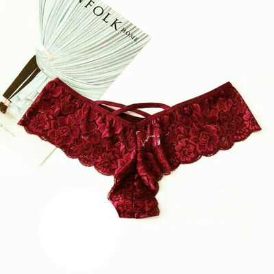 

Womens Lace Panties Briefs Underwear Lingerie Knickers Thongs G-String