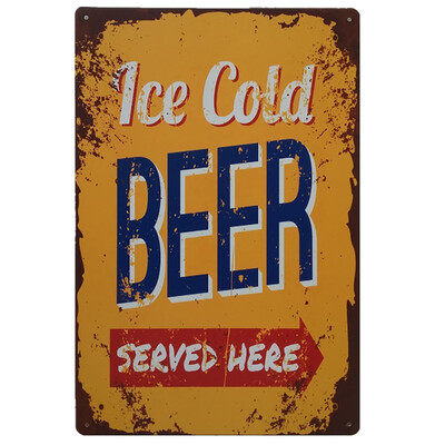 

Toponeto Vintage Metal Tin Sign Poster Plaque Bar Pub Club Cafe Home Plate Wall Decor A