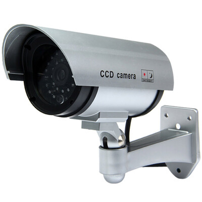 

Multifunctional Dummy CCTV Security CCD IR Camera with Red LED Blinking Light for Indoor Outdoor Surveillance
