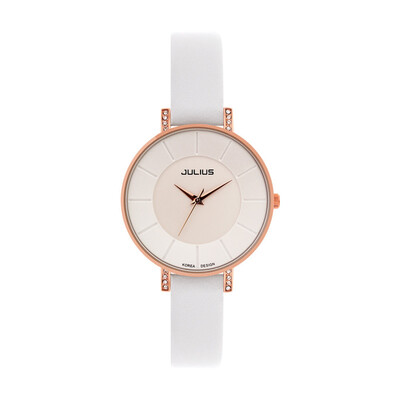 

Korean fashion trend belt female students contracted waterproof large dial couple watches a pair of quartz watches