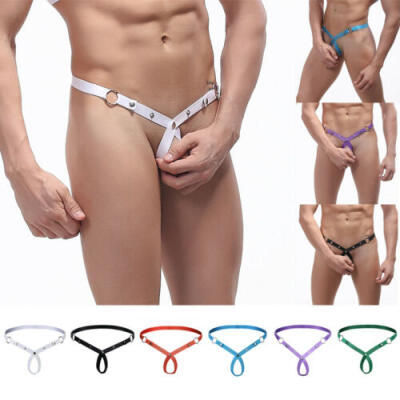 

USA Sexy Lingerie T-back Thong G-String Mens Pouch Underwear Jockstrap Briefs