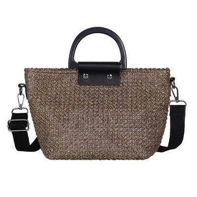

Straw Totes Shoulder Messenger Handbags Women Crossbody Top-handle Bags