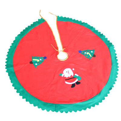 

Christmas Tree Skirt Snowman Santa Claus Christmas Decoration Holiday Supply