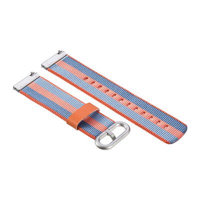 

〖Follure〗Fashion Braided Nylon Accessory Bangle Watch Band Wrist Strap For Pebble Time BK