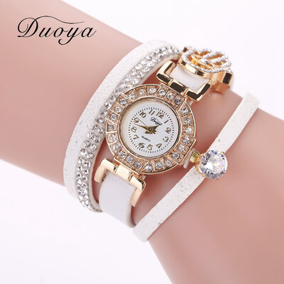 

Fashion bright diamond trend female models around the ring bracelet table diamond alloy watch