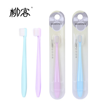 

Liu Ke childrens toothbrush 3-6-12 years old baby care type childrens hair toothbrush super soft hair small head new&old packaging&color random hair 1 stick