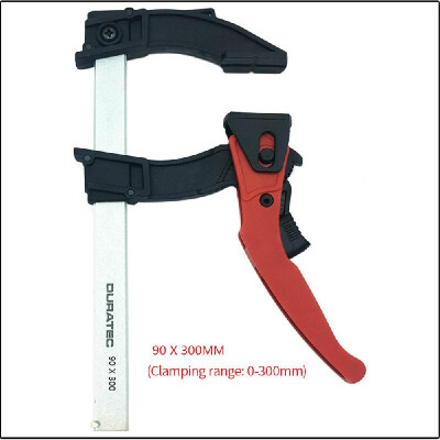 

American DURA Dexon ratchet type fast F clip plate clamp F type G word D-shaped F clamp F frame wood clamp fixed fixture 90300MM