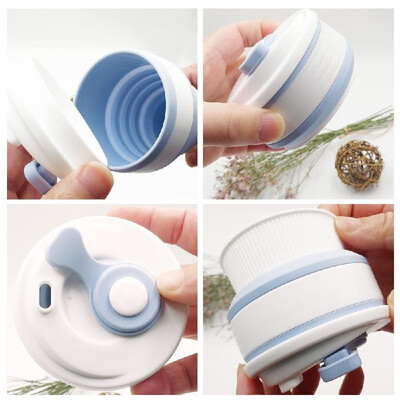 

Silicone Coffee Cup Outdoor Portable Travelling Cup Folding Retractable Water Cup