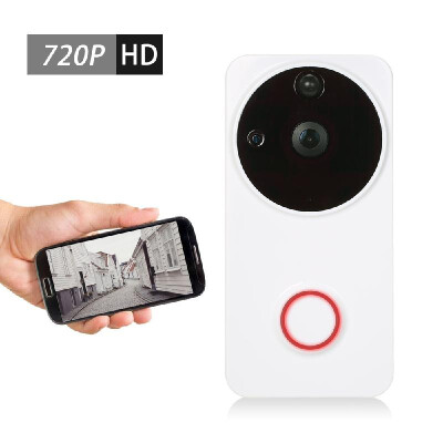 

720P WiFi Visual Intercom Door Phone 2-way Audio Video Doorbell Support Infrared Night View PIR Motion Sensor Motion Detection And