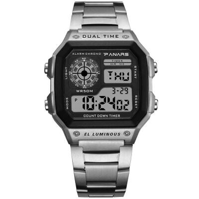 

Mens Business Watch Stylish Waterproof Digital Watch 50m Water Resistance