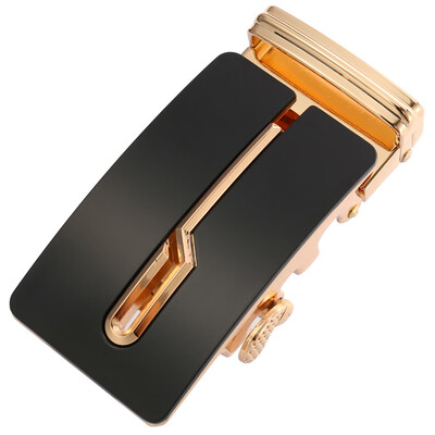 

new Fashion Mens Business Alloy Automatic Buckle Unique Men Plaque Belt Buckles for 35cm Ratchet Men Apparel Accessories g1259