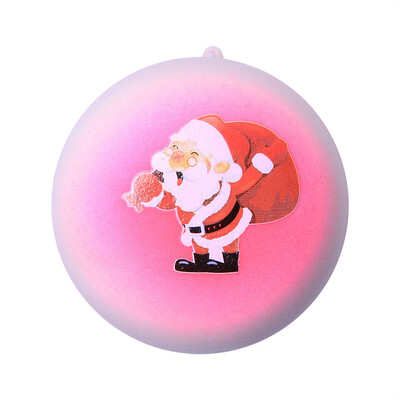 

Gotoamei Hot Santa Claus Bread Slow Rising Scented Relieve Stress Toy Key Pendant