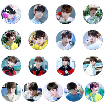 

KPOP TXT TOMORROW X TOGETHER Personalized Round Badge Super Cute Bag Pendant Boys Girls Accessories Hot Gift for Fan