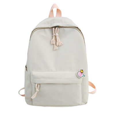 

Guzhukan schoolbag girls Korean version of Senior High School Senior School students with shoulder bags ins simple fashion Backpac