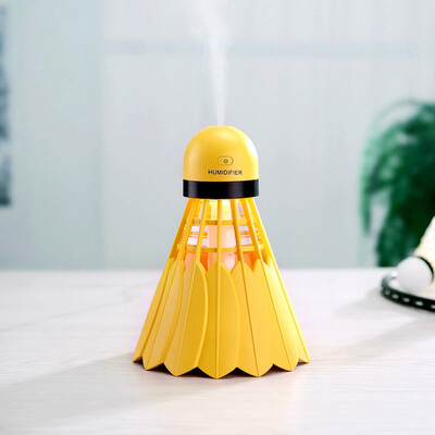 

〖Follure〗Badminton Mini Humidifier Home LED Humidifier Air Diffuser Purifier Atomizer BU