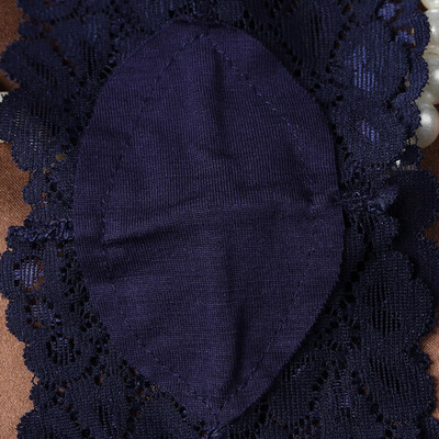 

Toponeto Fashion Women Lace Lace Thong Low Waist V-String Briefs G-String Underwear BK