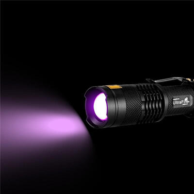 

SK68-UV compact purple light counterfeit focusing flashlight 395-405nm