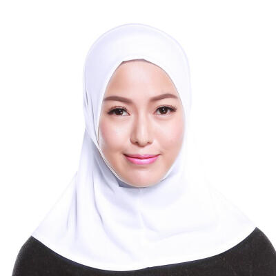 

Islamic Muslim Women\s Hijab Scarf Solid Color Arab Neck Cover Wrap Headwear