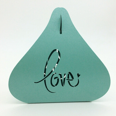 

FUNNYBUNNY 5pcs Wedding Favour Favor Sweet Cake Gift Candy Boxes Bags Anniversary Party
