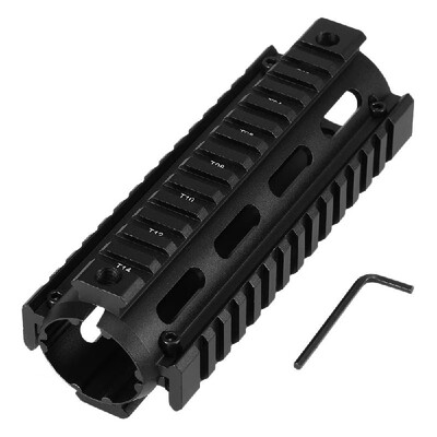 

4 67 9 Quad Rail Mount Drop In Quad Rail Free Float Handguard 20MM Rail