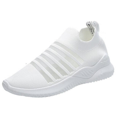 

Fashion Sneakers Woman Vulcanized Shoes Platform Sneakers Air Mesh Breathable Sock Shoes Woman White Footwear Zapatos De Mujer