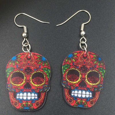 

Women Punk Skull Stud Earrings Fashion Jewelry
