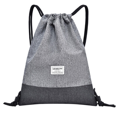 

Tailored Beach Bag Outdoor Fitness Sport Bag Bundle Pocket Unisex Drawstring Bag backpack