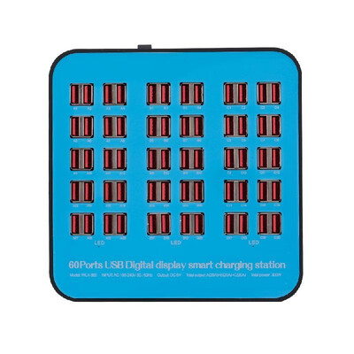 

Smart Charging Station with 60 Ports USB Charging Dock of Universal Compatibility Charging Station for Family&Office Use