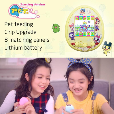 

Cartoon Electronic Pet Game Machine Handheld Virtual Pet Toy Birthday Gift for Kids