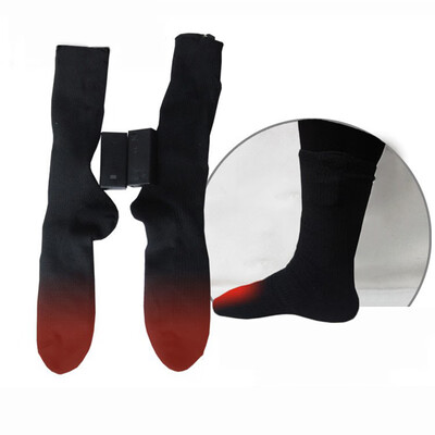 

Winter Electric Heated Heating Long Socks Feet Warm Thermal Battery Powered 3V