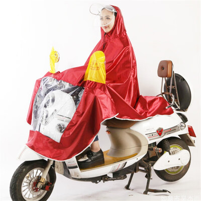 

HaoJie Single motorcycle electric raincoat increased thickening 12824