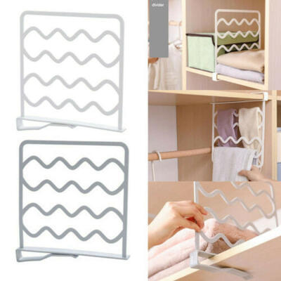 

Multifunction Wardrobe Cabinet Partitions Divider Shelf Rack Holders Closets
