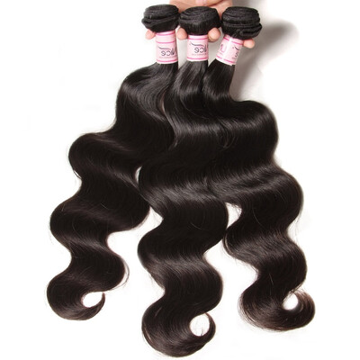 

UNice 8A Indian Virgin Human Hair Body Wave 3 bundles 100 Unprocessed