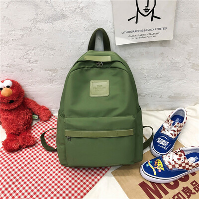 

Ins feng bf bag female Korean version of high school students ancient Sensesen department simple hundred waterproof backpack doubl