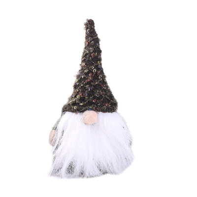 

Cute Old Man Christmas Gnome Santa Claus Plush Toy Elf Xmas Kids Gift Decoration